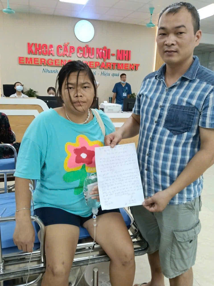 Hành khách gặp nạn được cấp cứu kịp thời