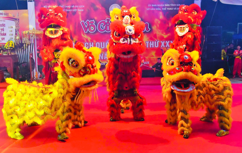 Lễ khai mạc giải đầy màu sắc, tôn vinh võ cổ truyền Việt Nam và vẻ đẹp địa phương đăng cai Lễ khai mạc giải đầy màu sắc, tôn vinh võ cổ truyền Việt Nam và vẻ đẹp địa phương đăng cai