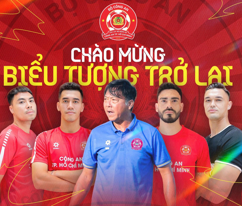 HLV Lê Huỳnh Đức sẽ dẫn dắt CLB Công an TP.HCM thi đấu giải chuyên nghiệp quốc gia Việt Nam 2025/26