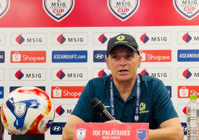 HLV Joe Palatsides của Australia thừa nhận chỉ còn cách thắng Philippines để hy vọng đi tiếp