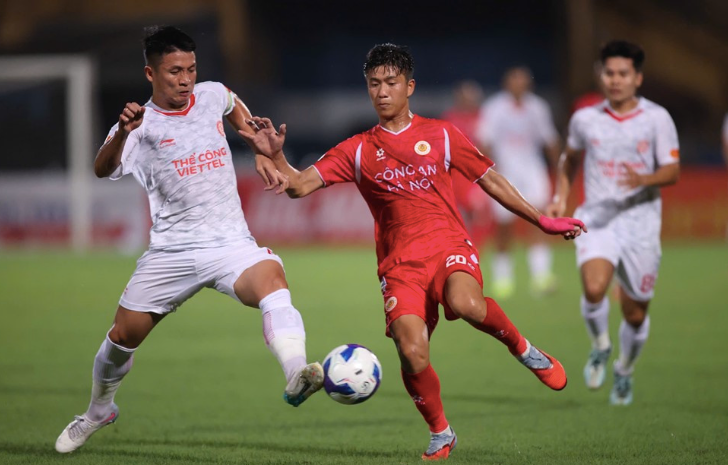 Công an Hà Nội và Thể Công Viettel hòa chung cuộc 1-1 Công an Hà Nội và Thể Công Viettel hòa chung cuộc 1-1