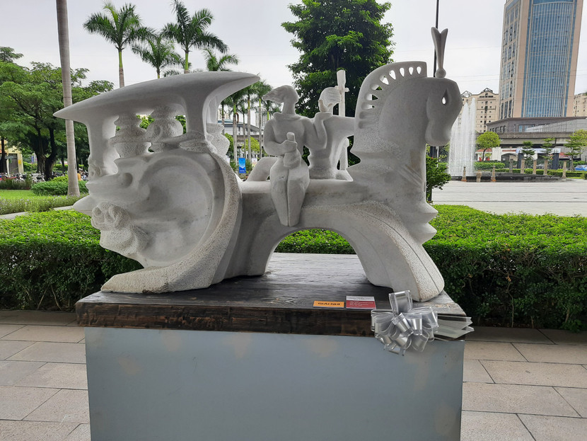 Tác giả Châu Trâm Anh (Bình Dương) với tác phẩm "Tình ca phương Nam" đoạt giải Nhì.