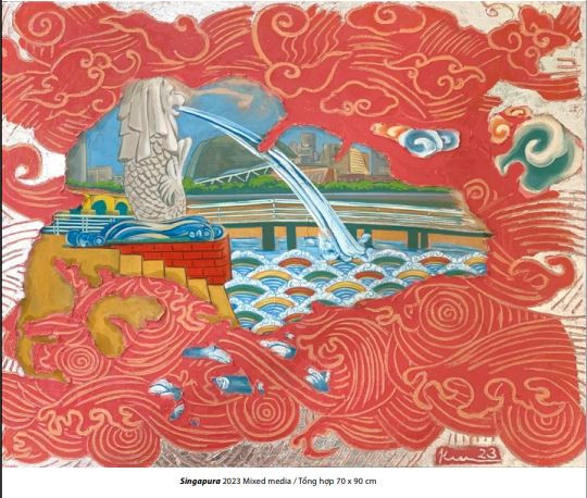 Tác phẩm của Âu Đình Kiên.