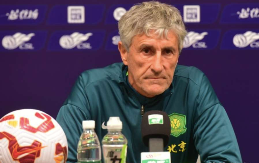 HLV Quique Setien của chủ nhà Bắc Kinh Quốc An