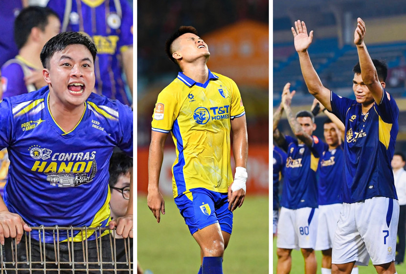 Áp lực cực lớn dành cho Hà Nội FC sau khởi đầu tệ hại ở mùa giải kỷ niệm 20 năm thành lập (Ảnh: Hanoi Football club)