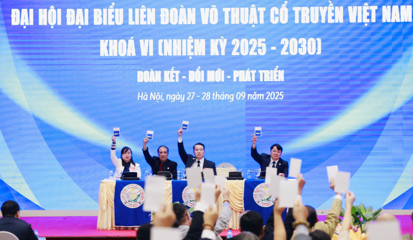 Thống nhất cao trong các quyết sách, định hướng của Liên đoàn Võ thuật cổ truyền Việt Nam nhiệm kỳ VI