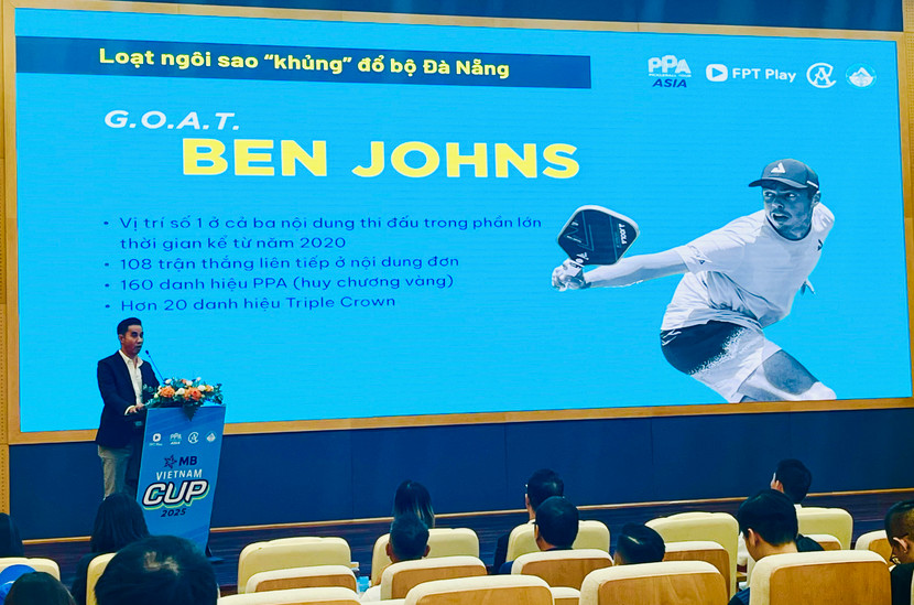 Ben Johns cùng nhiều ngôi sao pickleball hàng đầu thế giới sẽ tranh tài tại giải Ben Johns cùng nhiều ngôi sao pickleball hàng đầu thế giới sẽ tranh tài tại giải