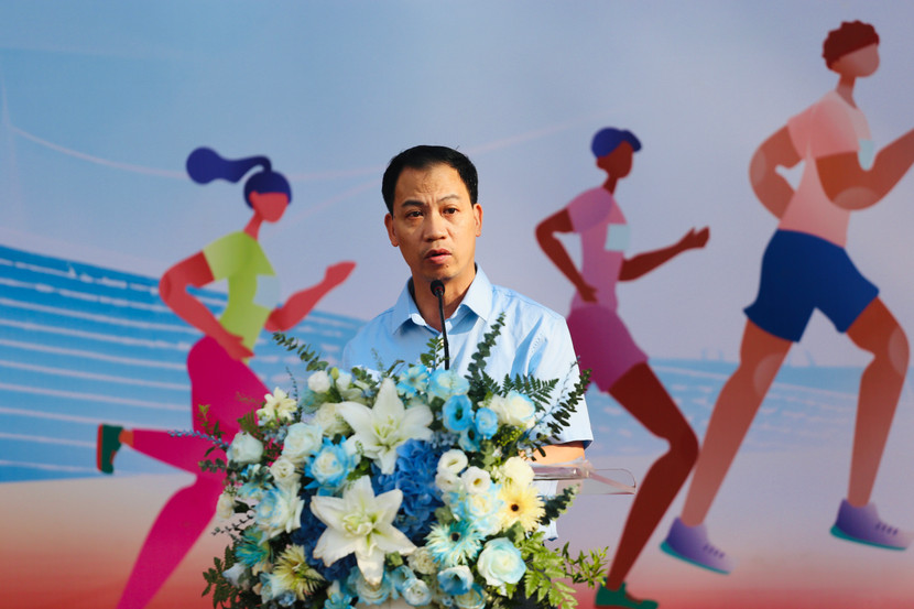 Ông Nguyễn Toàn Thắng - Phó Chủ tịch UBND phường Hoàn Kiếm (Hà Nội), Trưởng ban tổ chức - phát biểu khai mạc sự kiện Ông Nguyễn Toàn Thắng - Phó Chủ tịch UBND phường Hoàn Kiếm (Hà Nội), Trưởng ban tổ chức - phát biểu khai mạc sự kiện