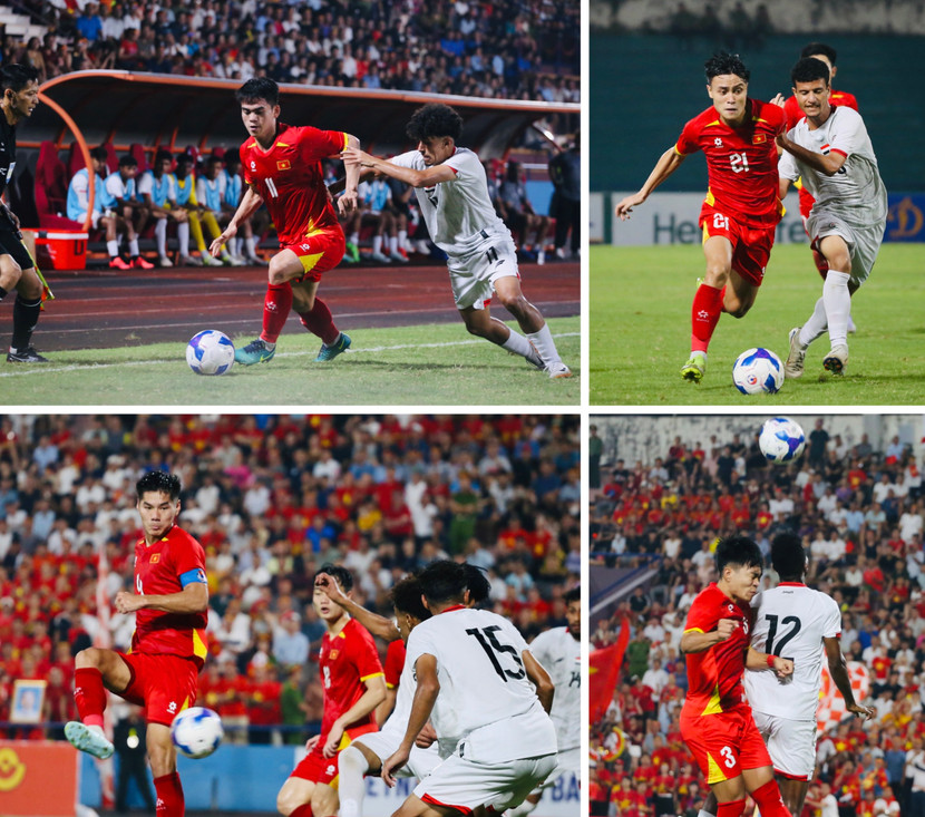 Chủ nhà tạo thế trận lấn lướt cùng nhiều cơ hội