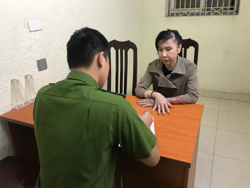 Dung "thà" tại cơ quan công an Dung "thà" tại cơ quan công an