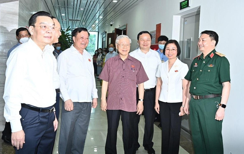 Tại buổi tiếp xúc cử tri Hà Nội sáng 12-5, Tổng Bí thư Nguyễn Phú Trọng cũng nói về việc lập Ban Chỉ đạo chống tham nhũng cấp tỉnh (Ảnh minh họa)