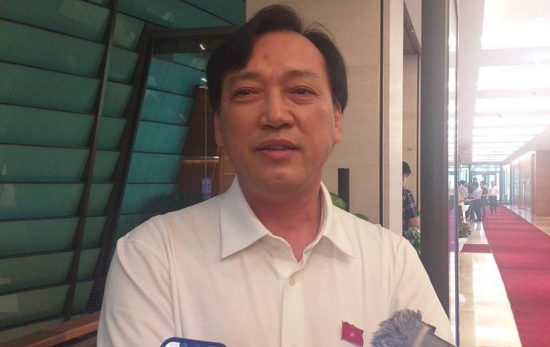 ĐBQH Phan Viết Lượng trả lời báo chí sáng 27-5