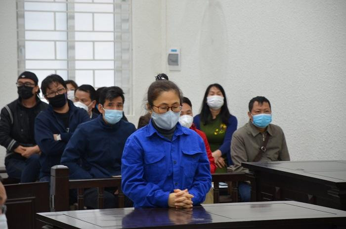 Bùi Hoàng Giang tại phiên tòa sơ thẩm.