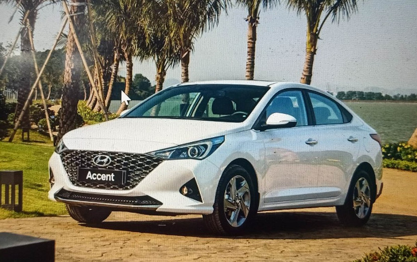 Xe ô tô Hyundai Accent (ảnh minh họa).