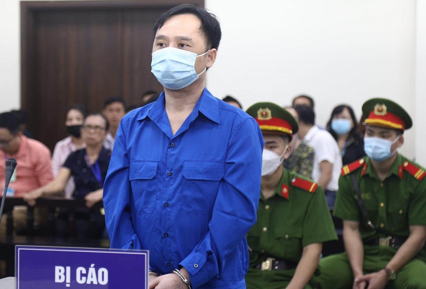 Bị cáo Đỗ Thành Nhân - Chủ tịch Công ty Louis Holdings.