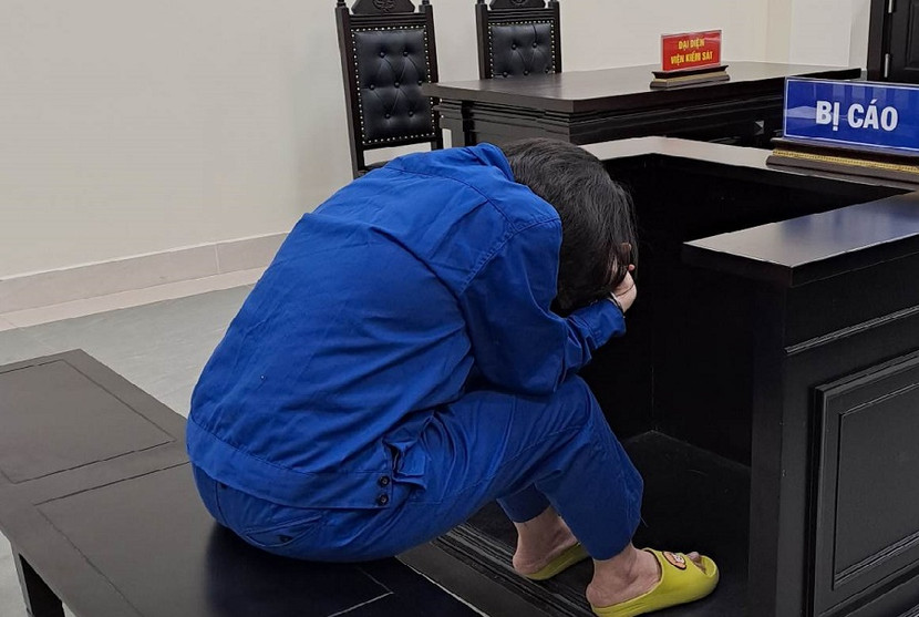 Nguyễn Thị Việt tại phiên tòa phải trì hoãn. Nguyễn Thị Việt tại phiên tòa phải trì hoãn.