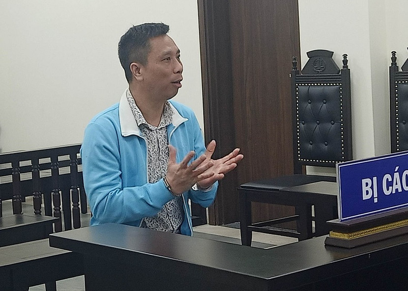 Nguyễn Ngọc Long tại phiên tòa phúc thẩm.