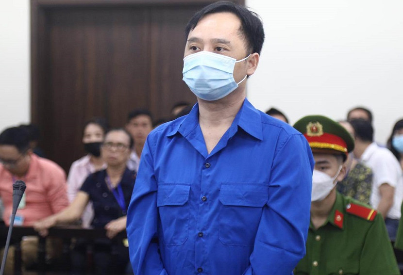 Bị cáo Đỗ Thành Nhân - cựu Chủ tịch Công ty Louis Holdin. Bị cáo Đỗ Thành Nhân - cựu Chủ tịch Công ty Louis Holdin.