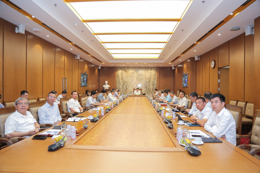 Toàn cảnh buổi giao ban. Toàn cảnh buổi giao ban.