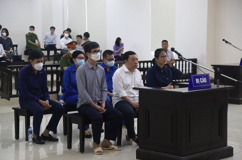 Các bị cáo có đơn kháng cáo tại phiên tòa phúc thẩm.