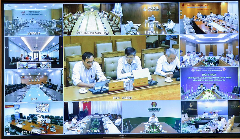 Các điểm cầu trực tuyến.