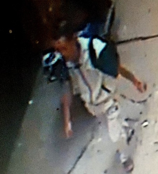 Hình ảnh Nguyễn Anh Tú được cắt từ camera an ninh Hình ảnh Nguyễn Anh Tú được cắt từ camera an ninh