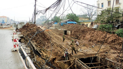 Lắp đặt các hệ thống tiêu úng ở ngoại thành