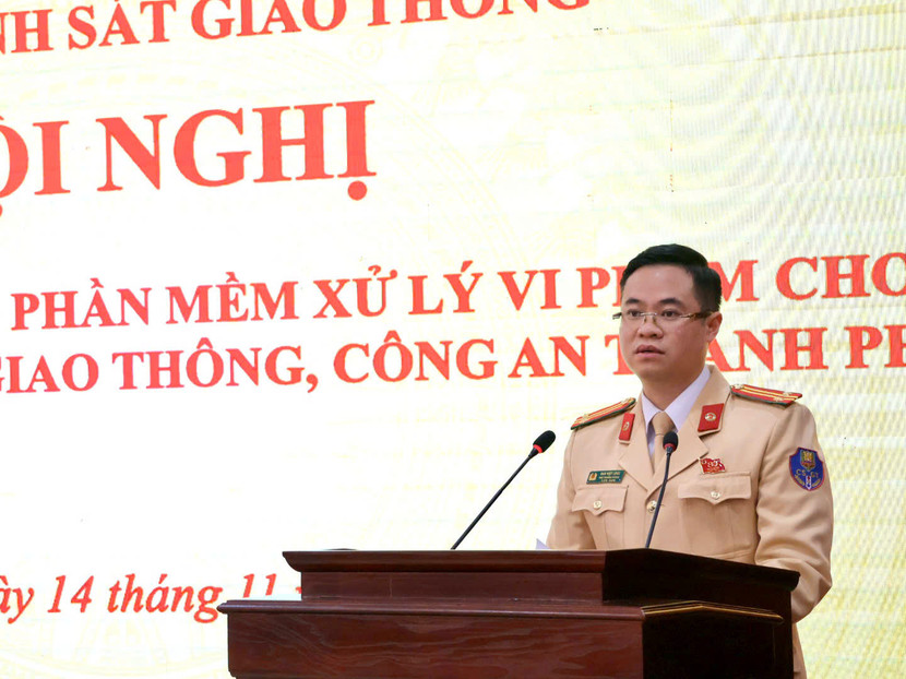 Cảnh sát giao thông Hà Nội tập huấn sử dụng chữ ký số trong xử lý vi phạm hành chính ảnh 1