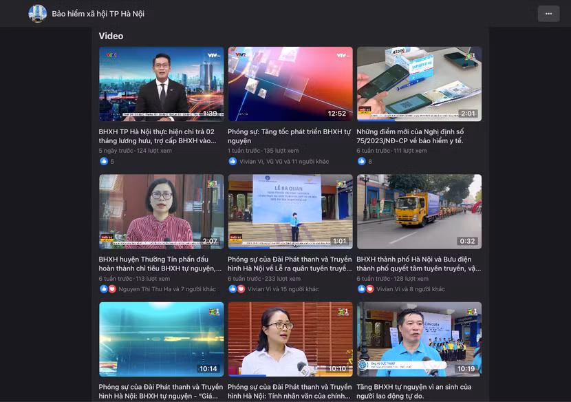 Fanpage đăng tải đa dạng các nội dung từ bài viết, hình ảnh đến video Fanpage đăng tải đa dạng các nội dung từ bài viết, hình ảnh đến video