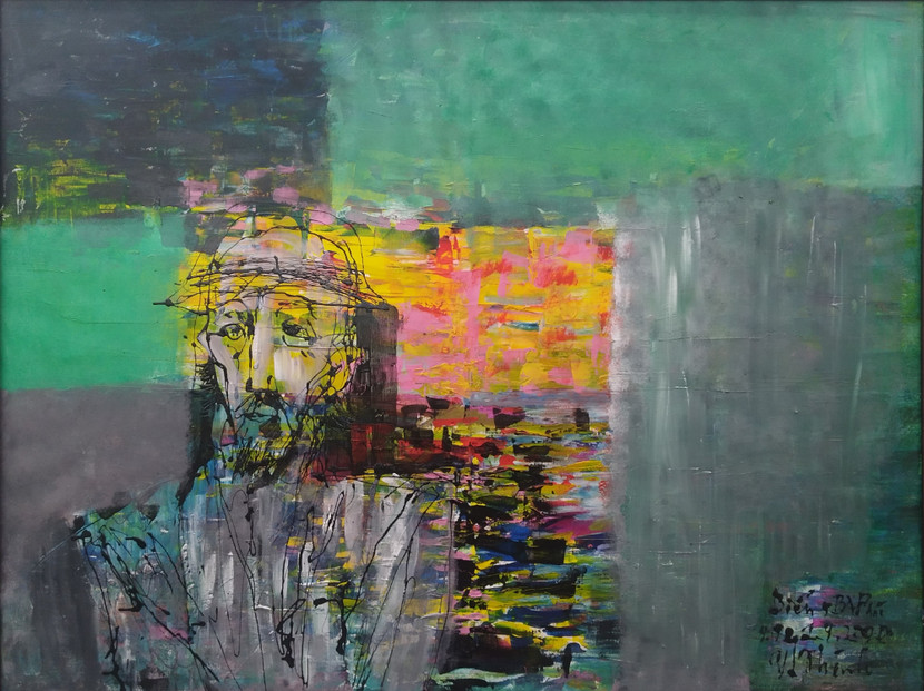 Một tác phẩm trưng bày tại triển lãm Một tác phẩm trưng bày tại triển lãm