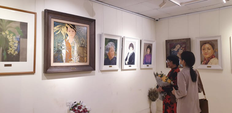 Một góc triển lãm