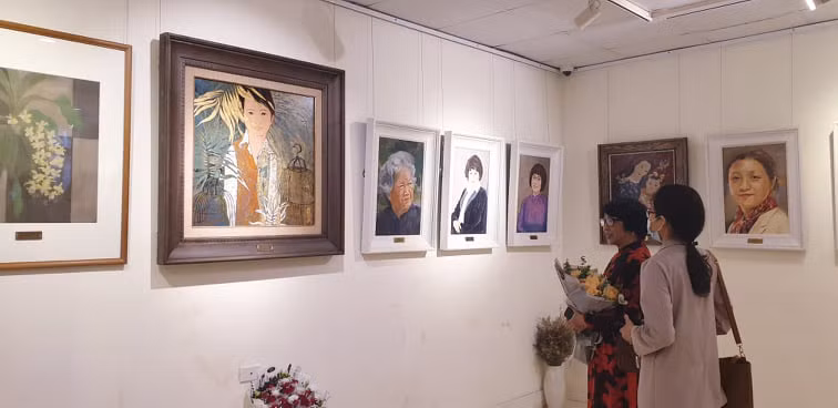 Một góc triển lãm