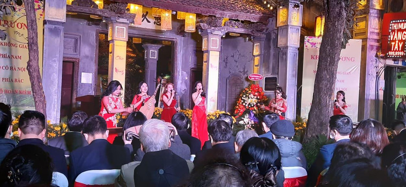 Một tiết mục nghệ thuật tại lễ khai mạc