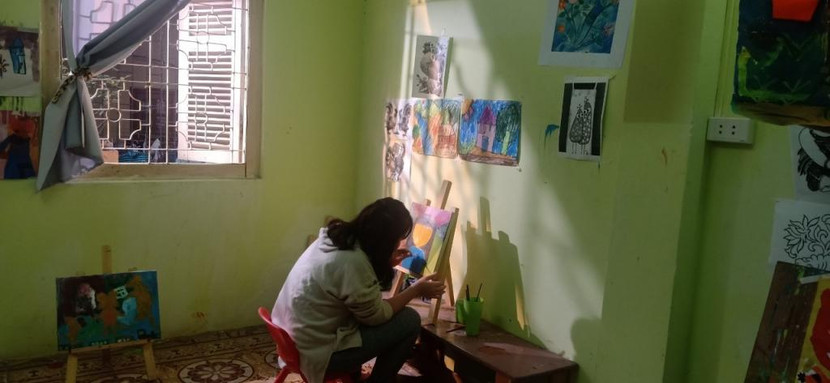 Chuyện của Minh, 23 tuổi làm nghề vẽ túi