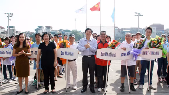 Sôi nổi ngày hội thể thao của những người làm báo Thủ đô ảnh 4