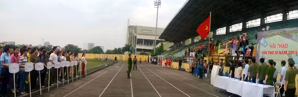 Sôi nổi Hội thao Công đoàn CATP Hà Nội năm 2014 ảnh 1