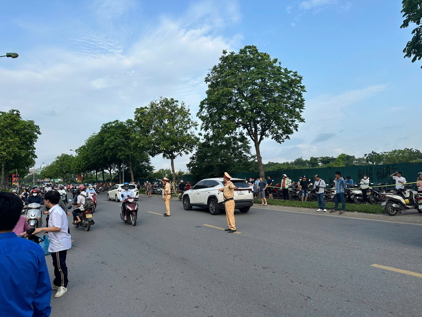 Nơi nào có thí sinh, nơi ấy có bóng Cảnh sát giao thông, vì một kỳ thi an toàn, thuận lợi