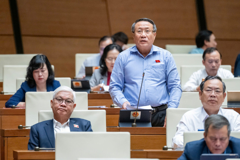 ĐBQH Hà Sỹ Đồng phát biểu ĐBQH Hà Sỹ Đồng phát biểu