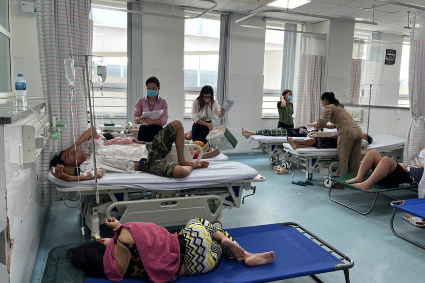 Nhiều bệnh nhân nhập viện ở Vũng Tàu nghi ngộ độc thực phẩm Nhiều bệnh nhân nhập viện ở Vũng Tàu nghi ngộ độc thực phẩm
