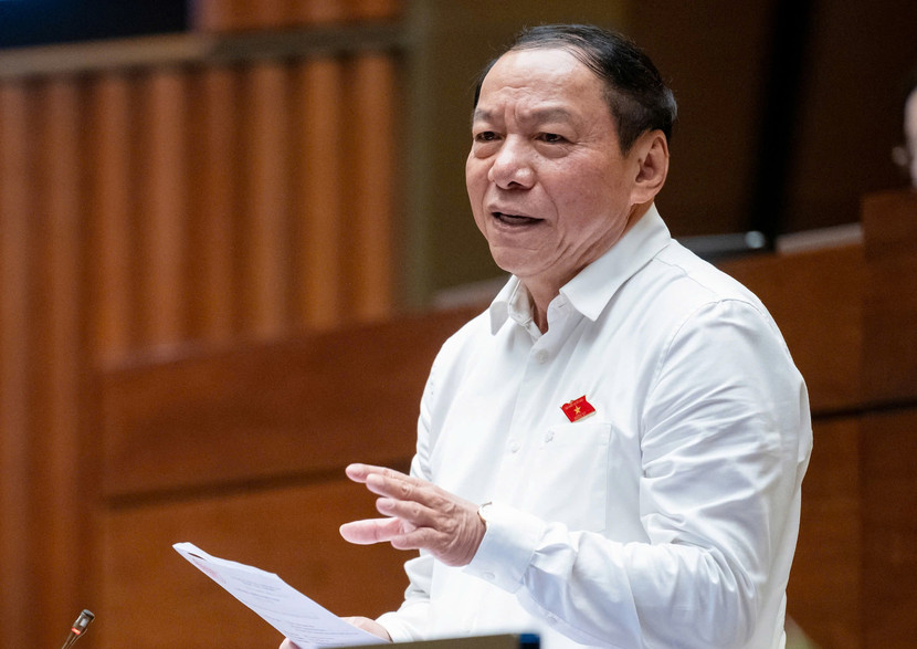 Bộ trưởng VH-TT&DL Nguyễn Văn Hùng giải trình các ý kiến ĐBQH cuối phiên thảo luận Bộ trưởng VH-TT&DL Nguyễn Văn Hùng giải trình các ý kiến ĐBQH cuối phiên thảo luận