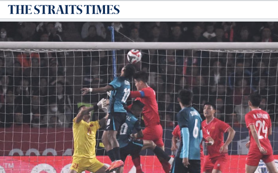 Singapore thất bại mục tiêu ngược dòng trước chủ nhà Việt Nam (Ảnh chụp màn hình) Singapore thất bại mục tiêu ngược dòng trước chủ nhà Việt Nam (Ảnh chụp màn hình)