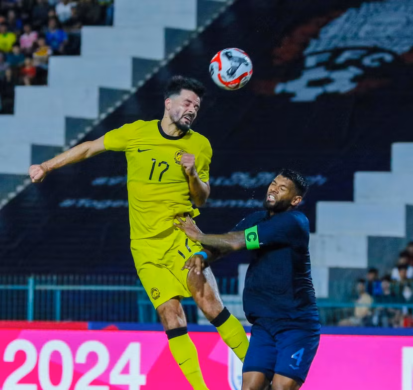 Malaysia chật vật hoà trước đối thủ bị đánh giá yếu hơn là Campuchia