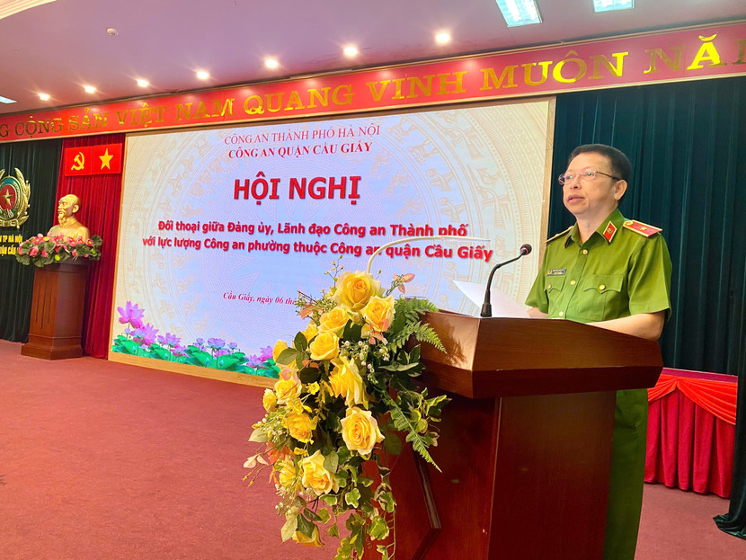 Thiếu tướng Nguyễn Hồng Ky - Phó Giám đốc CATP Hà Nội khẳng định, lực lượng Công an xã, phường, thị trấn có vai trò đặc biệt quan trọng