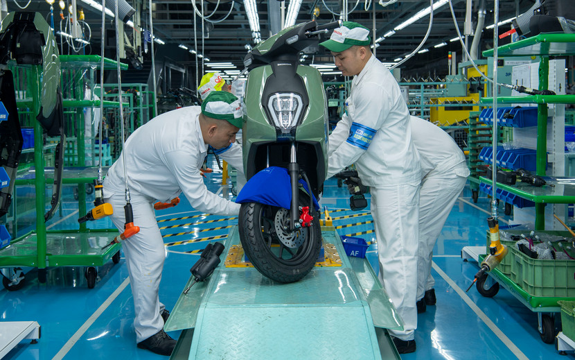 Quy trình sản xuất, lắp ráp hoàn thiện được kiểm soát nghiêm ngặt