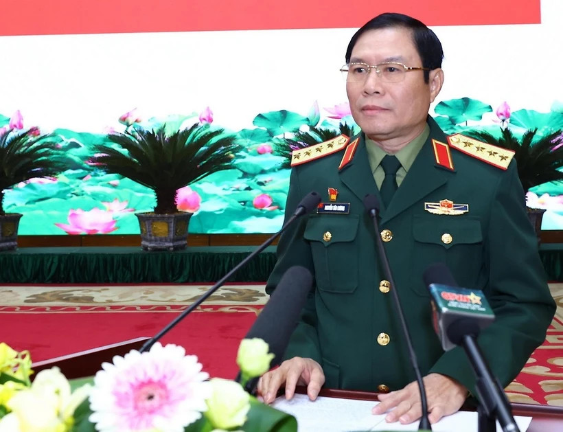 Đại tướng Nguyễn Tân Cương (Ảnh: TTXVN)