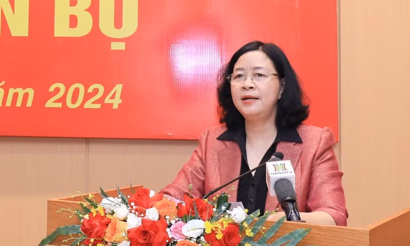 Ủy viên Bộ Chính trị, Bí thư Thành ủy Hà Nội Bùi Thị Minh Hoài Ủy viên Bộ Chính trị, Bí thư Thành ủy Hà Nội Bùi Thị Minh Hoài