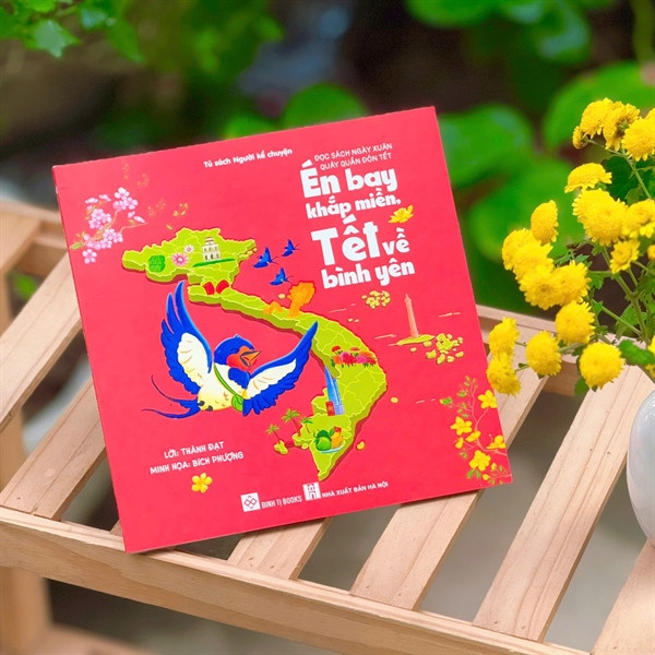 Cuốn sách Tết 2025 do Đinh Tị Books phát hành.