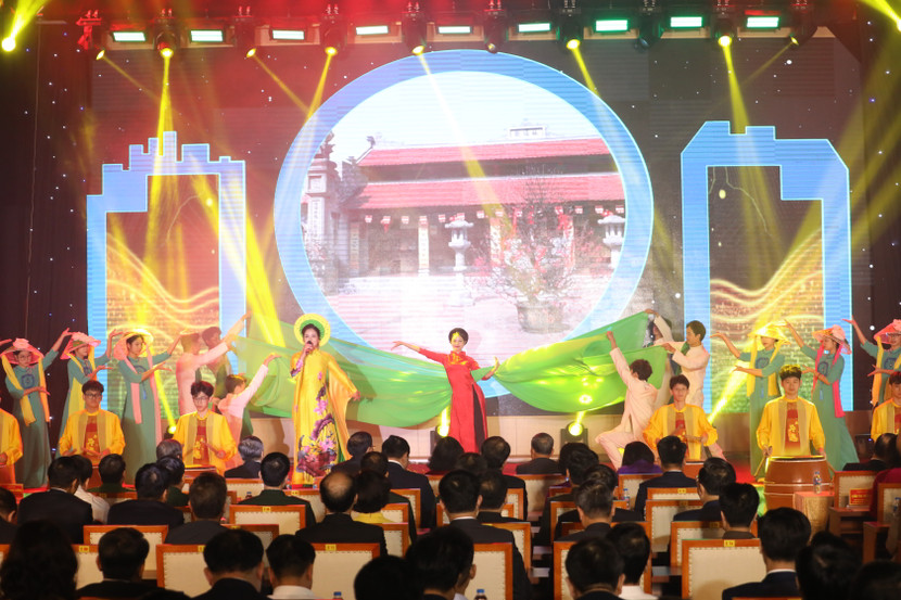 Một tiết mục biểu diễn trong chương trình.