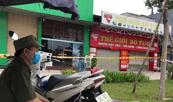 Nhà hàng Thế giới bò tươi ở thành phố Hải Dương bị phong tỏa (Ảnh: internet) Nhà hàng Thế giới bò tươi ở thành phố Hải Dương bị phong tỏa (Ảnh: internet)