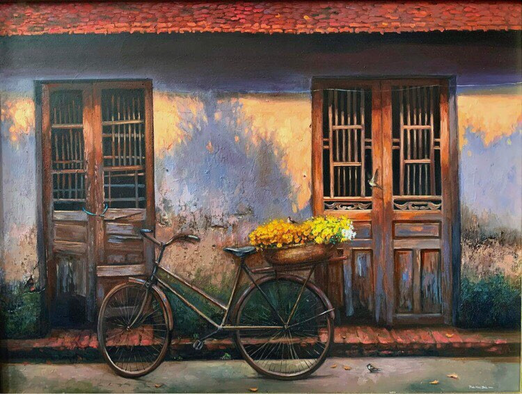 Tác phẩm của thầy giáo- hoạ sĩ Trịnh Minh Đức